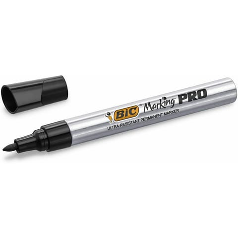 ⁨Marker permanentny BiC Marking Pro czarny⁩ w sklepie Wasserman.eu