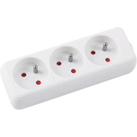 ⁨Listwa zasilająca Office Products 3m/3g biała⁩ w sklepie Wasserman.eu