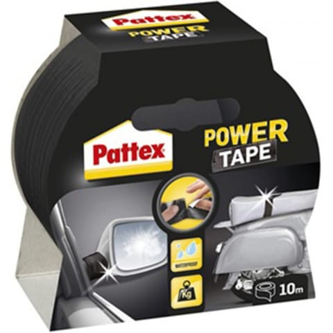 ⁨Taśma naprawcza Pattex Power Tape 48mm/10m czarna⁩ w sklepie Wasserman.eu