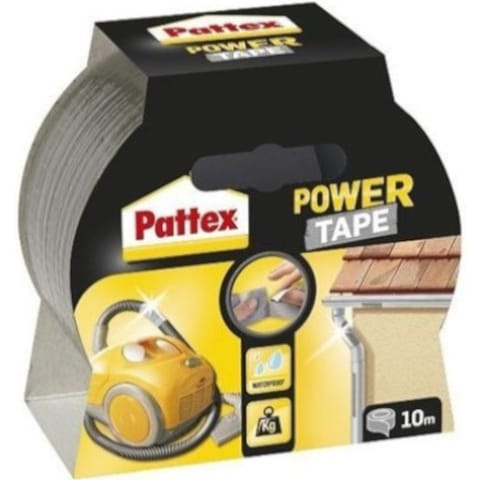 ⁨Taśma naprawcza Pattex Power Tape 48mm/10m srebrna⁩ w sklepie Wasserman.eu