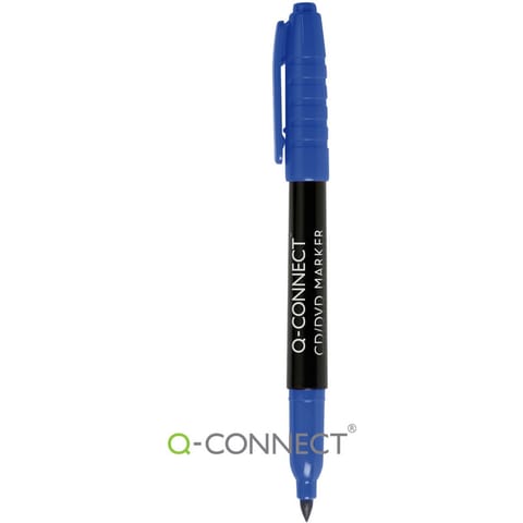 ⁨Marker do płyt Q-Connect 1.0mm niebieski⁩ w sklepie Wasserman.eu