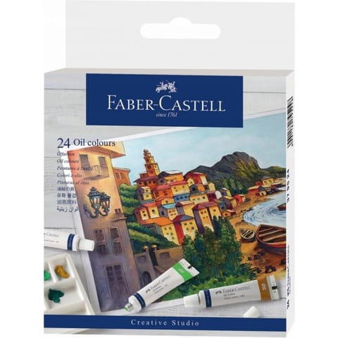 ⁨Farby olejne Faber-Castell Creative Studio 24 kolory⁩ w sklepie Wasserman.eu