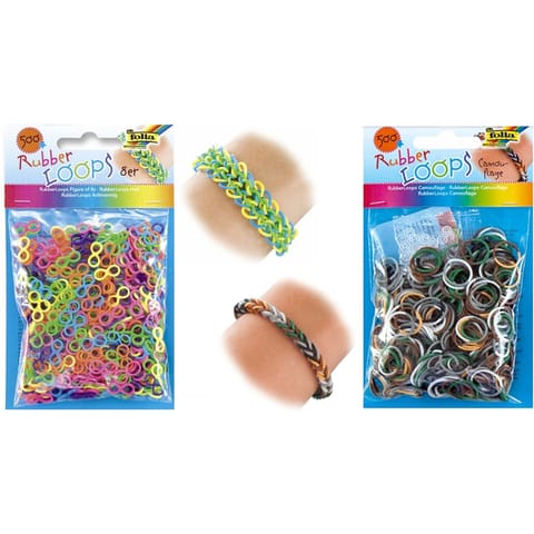 ⁨Gumki Rubber Loops mix kolorów (500)⁩ w sklepie Wasserman.eu