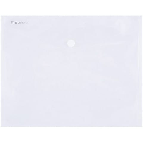 ⁨Teczka kopertowa Donau C5 przezroczysta⁩ w sklepie Wasserman.eu