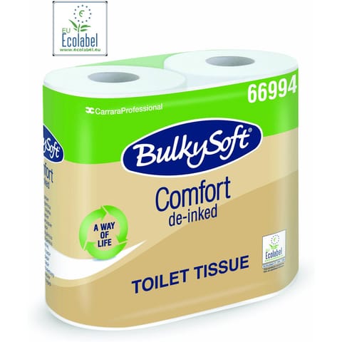 ⁨Papier toaletowy BulkySoft Comfort 52.5m 2w celuloza biały (4)⁩ w sklepie Wasserman.eu