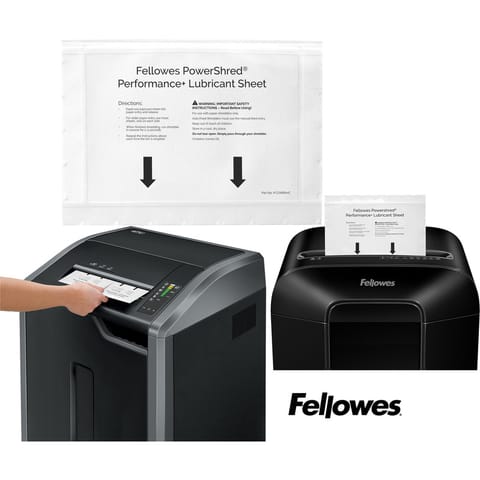 ⁨Arkusze olejowe do niszczarek Fellowes PowerShred (10)⁩ w sklepie Wasserman.eu