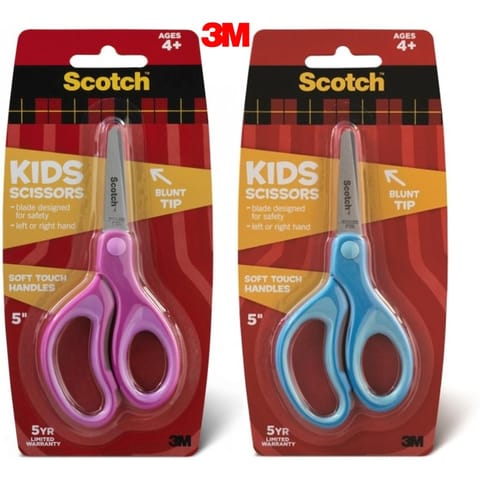 ⁨Nożyczki Scotch Kids 12cm zaokrąglone⁩ w sklepie Wasserman.eu