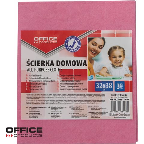 Ściereczki Office Products 32x38cm 70% wiskoza (3) w sklepie Wasserman.eu