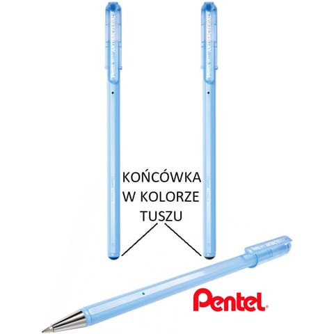 ⁨Długopis Pentel BK77AB antybakteryjny niebieski⁩ w sklepie Wasserman.eu