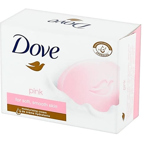 ⁨Dove Creamy Bar Soap 3in1 - Pink 90g⁩ at Wasserman.eu