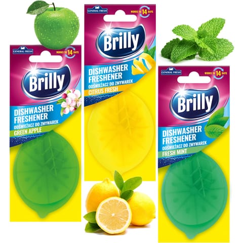 ⁨Brilli Citrus Fresh Dishwasher Freshener⁩ at Wasserman.eu