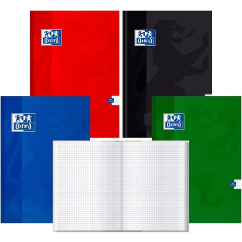 ⁨Brulion Oxford Esse A5/96k kratka zielony⁩ w sklepie Wasserman.eu