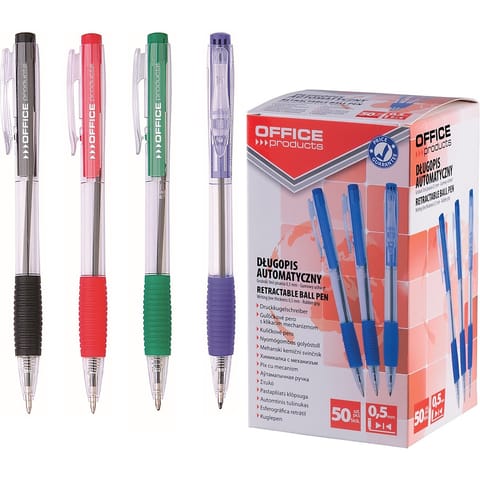 ⁨Długopisy Office Products 0.7mm niebieskie (50)⁩ w sklepie Wasserman.eu