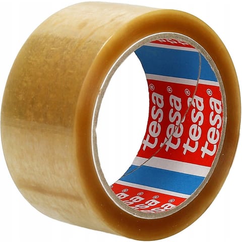 ⁨Taśma pakowa Tesa Pack Standard 48mm/66m Solvent przezroczysta⁩ w sklepie Wasserman.eu