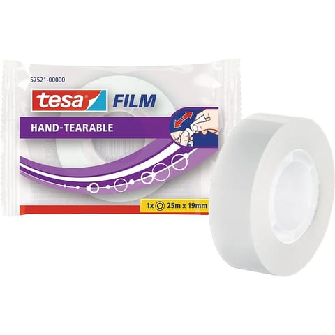 ⁨Taśma biurowa Tesa Film Hand-Tearable 19mm/25m⁩ w sklepie Wasserman.eu