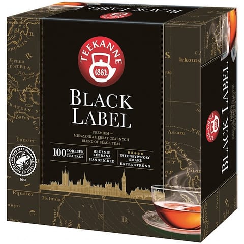 ⁨Herbata Teekanne Black Label (100)⁩ w sklepie Wasserman.eu