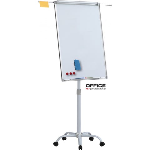 ⁨Flipchart Office Products 70x100cm mobilny z ramionami⁩ w sklepie Wasserman.eu