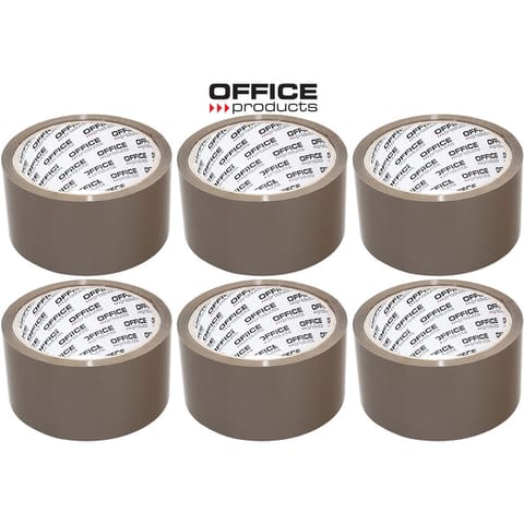 ⁨Taśma pakowa Office Products 48mm/50y Hot-melt brązowa (6)⁩ w sklepie Wasserman.eu