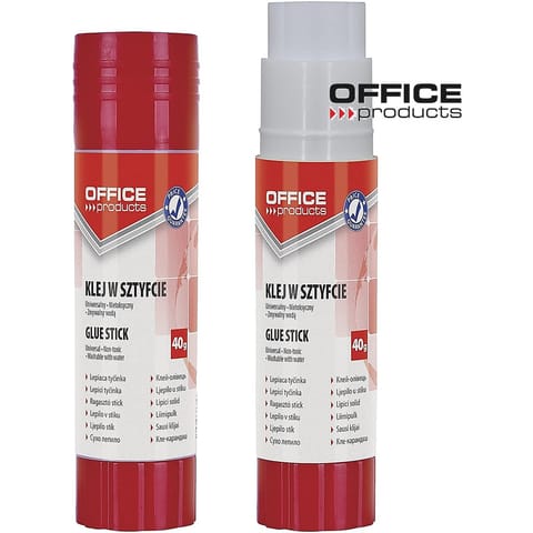 ⁨Klej w sztyfcie Office Products 40g⁩ w sklepie Wasserman.eu