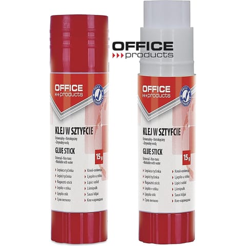 ⁨Klej w sztyfcie Office Products 15g⁩ w sklepie Wasserman.eu