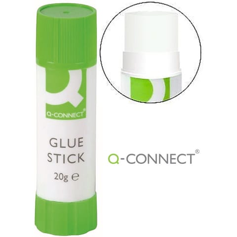 ⁨Klej w sztyfcie Q-Connect 20g⁩ w sklepie Wasserman.eu