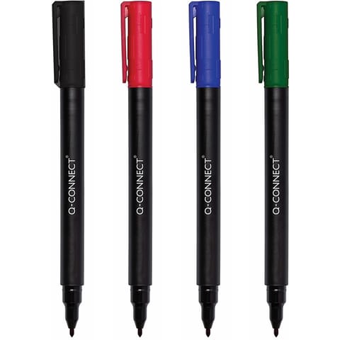 ⁨Marker do płyt Q-Connect F 0.6mm zielony⁩ w sklepie Wasserman.eu