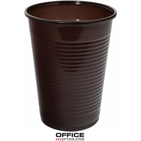 ⁨Kubek plastikowy Office Products 200ml termiczny brązowy (100)⁩ w sklepie Wasserman.eu