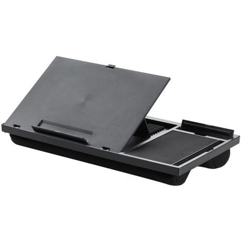 ⁨Podstawa pod laptop Q-Connect 51.8x28.1x5.9cm czarna⁩ w sklepie Wasserman.eu