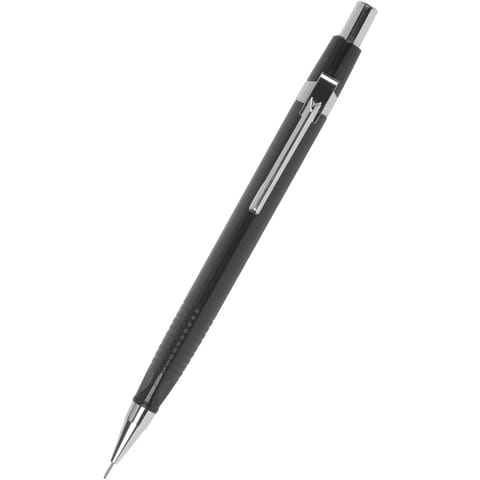 ⁨Ołówek automatyczny Q-Connect 0.5mm (+ grafity) czarny⁩ w sklepie Wasserman.eu