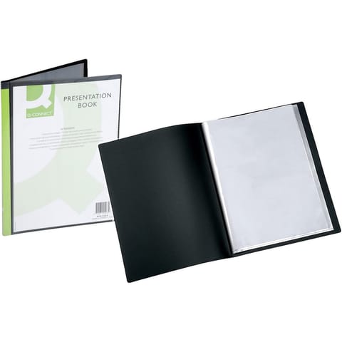 ⁨Album ofertowy Q-Connect A4/10k czarny⁩ w sklepie Wasserman.eu