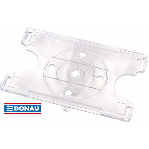 ⁨Holder do karty Donau 87x54mm PCV transparentny⁩ w sklepie Wasserman.eu