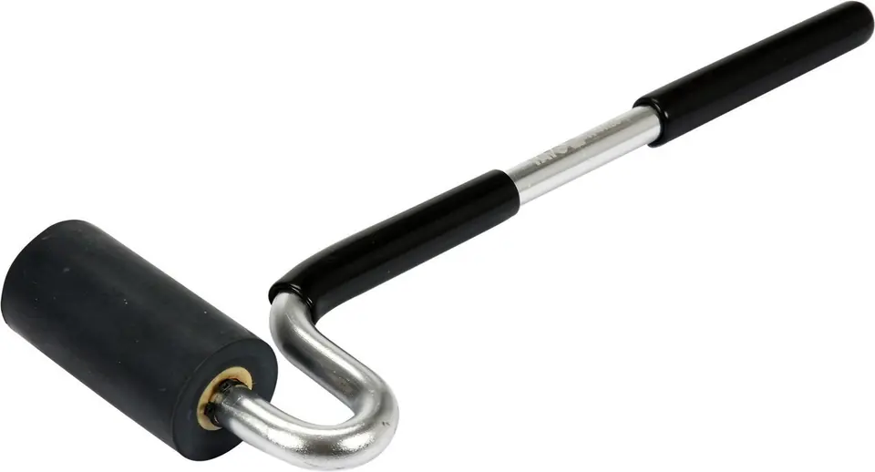 PRESSURE ROLLER FI 75 MM WITH J-TYPE ALUMINIUM HOLDER at Wasserman.eu