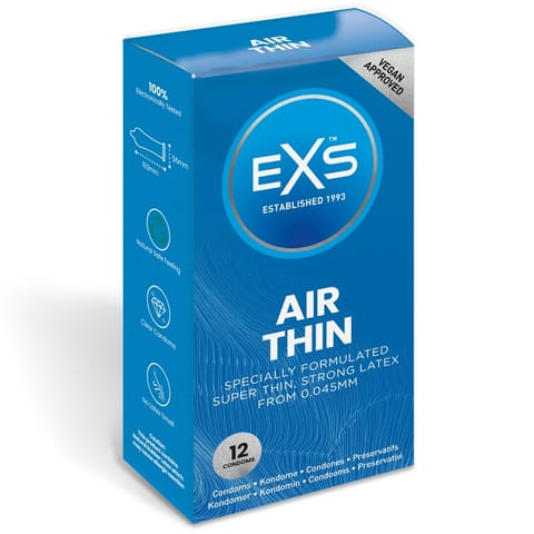 ⁨PREZERWATYWY 12 SZT. EXS AIR THIN⁩ w sklepie Wasserman.eu