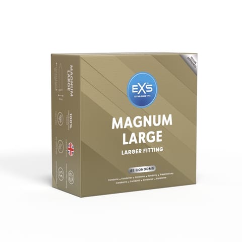 ⁨PREZERWATYWY 48 SZT. EXS MAGNUM⁩ w sklepie Wasserman.eu