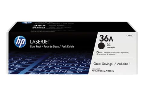 ⁨HP CB436AD Black Toner Cartridge⁩ at Wasserman.eu