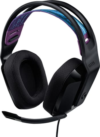 Słuchawki z mikrofonem LOGITECH G335 Czarny Czarny w sklepie Wasserman.eu