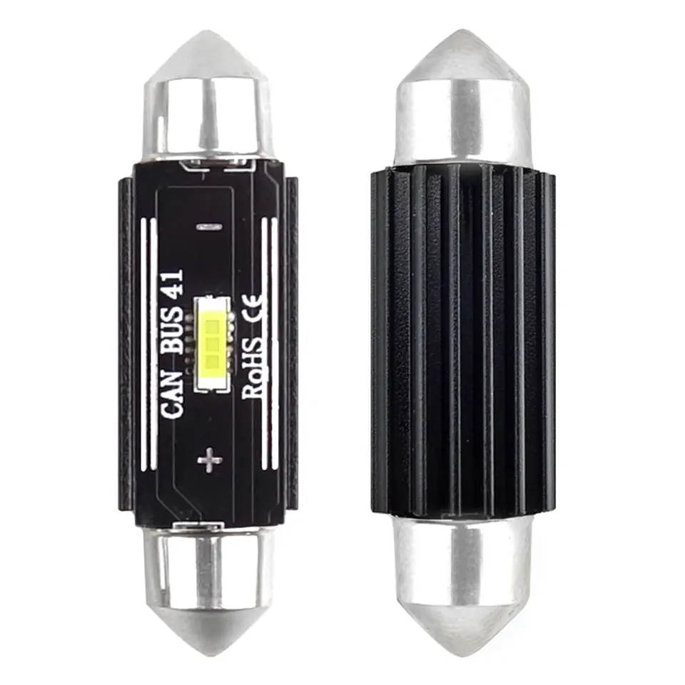 Żarówki led canbus 1860 1smd ultrabright festoon c5w c10w c3w 41mm white 12v/24v w sklepie Wasserman.eu
