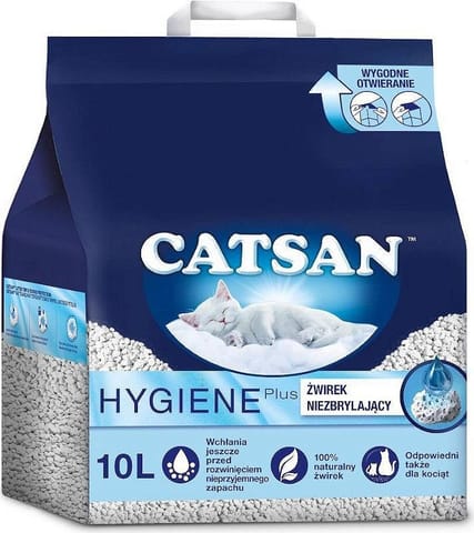 ⁨CATSAN Hygiene - bentonite litter - 10ll⁩ at Wasserman.eu