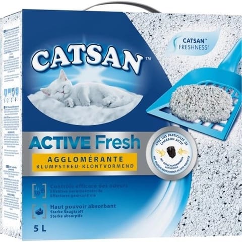 ⁨CATSAN Żwirek Extra Fresh dla kota 5L⁩ w sklepie Wasserman.eu