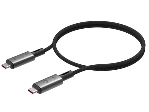 ⁨LINQ KABEL USB-C 4.0 THUNDERBOLT 4, PD 3.1 EPR 240W, 8K/60HZ, 40GB/S, 1 METR, W OPLOCIE⁩ w sklepie Wasserman.eu