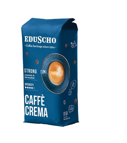 TCHIBO EDUSCHO CREMA STRONG coffee beans 1000G at Wasserman.eu