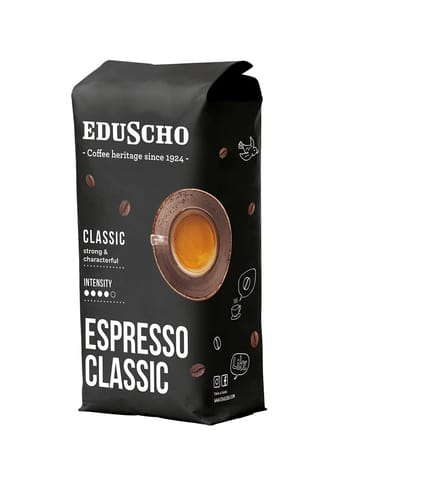 ⁨TCHIBO EDUSCHO ESPRESSO CLASSIC coffee beans 1000G⁩ at Wasserman.eu