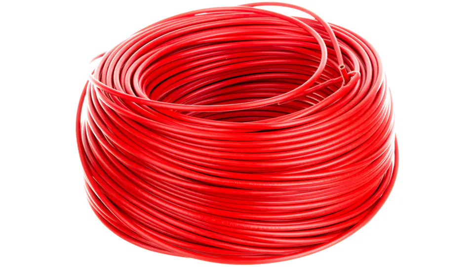 ⁨Installation cable H07V-K 2,5 red 29149 /100m/⁩ at Wasserman.eu
