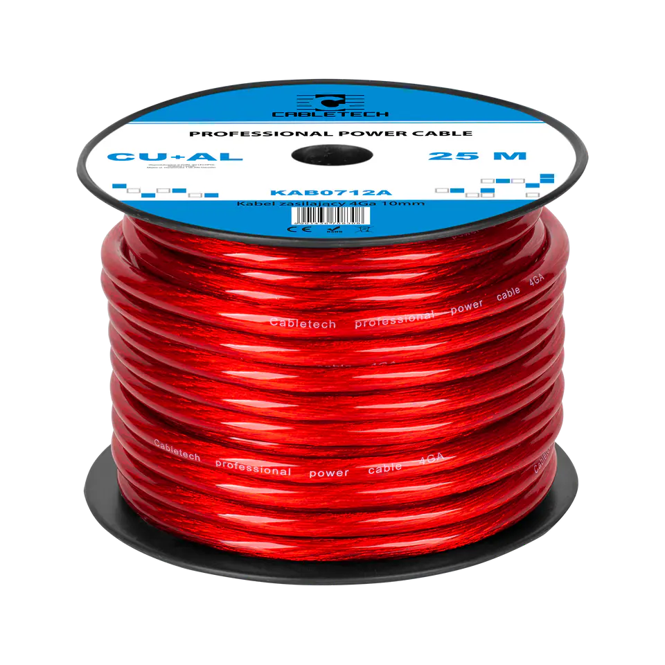 ⁨Car cable 4Ga OD10mm CU+AL⁩ at Wasserman.eu