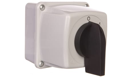 ⁨Cam switch 0-1-2 3P 25A in IP44 enclosure Arc E25-33 952532⁩ at Wasserman.eu