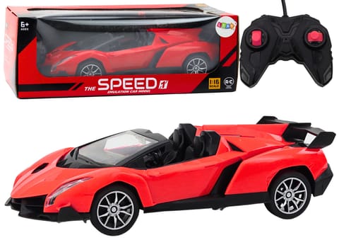 ⁨Auto Samochód Sportowy Zdalnie Sterowany RC 1:16 Czerwone⁩ w sklepie Wasserman.eu