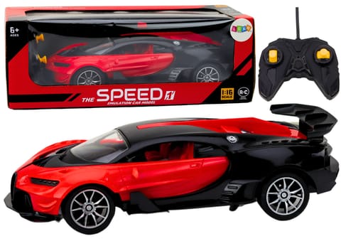 ⁨Zdalnie Sterowane Sportowe Auto Czerwone 1:16 RC Samochód⁩ w sklepie Wasserman.eu