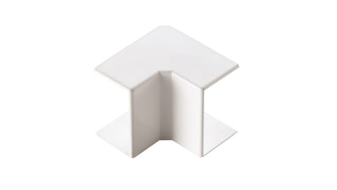 ⁨Corner for indoor cable ducts AI 40x40 white ECAI4040B /2pcs/⁩ at Wasserman.eu