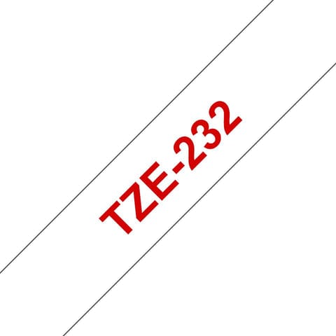 ⁨Brother Tze232 Label-Making Tape⁩ w sklepie Wasserman.eu