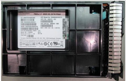 ⁨Hewlett Packard Enterprise SSD 480GB 6G LFF SATA PLP SC⁩ w sklepie Wasserman.eu